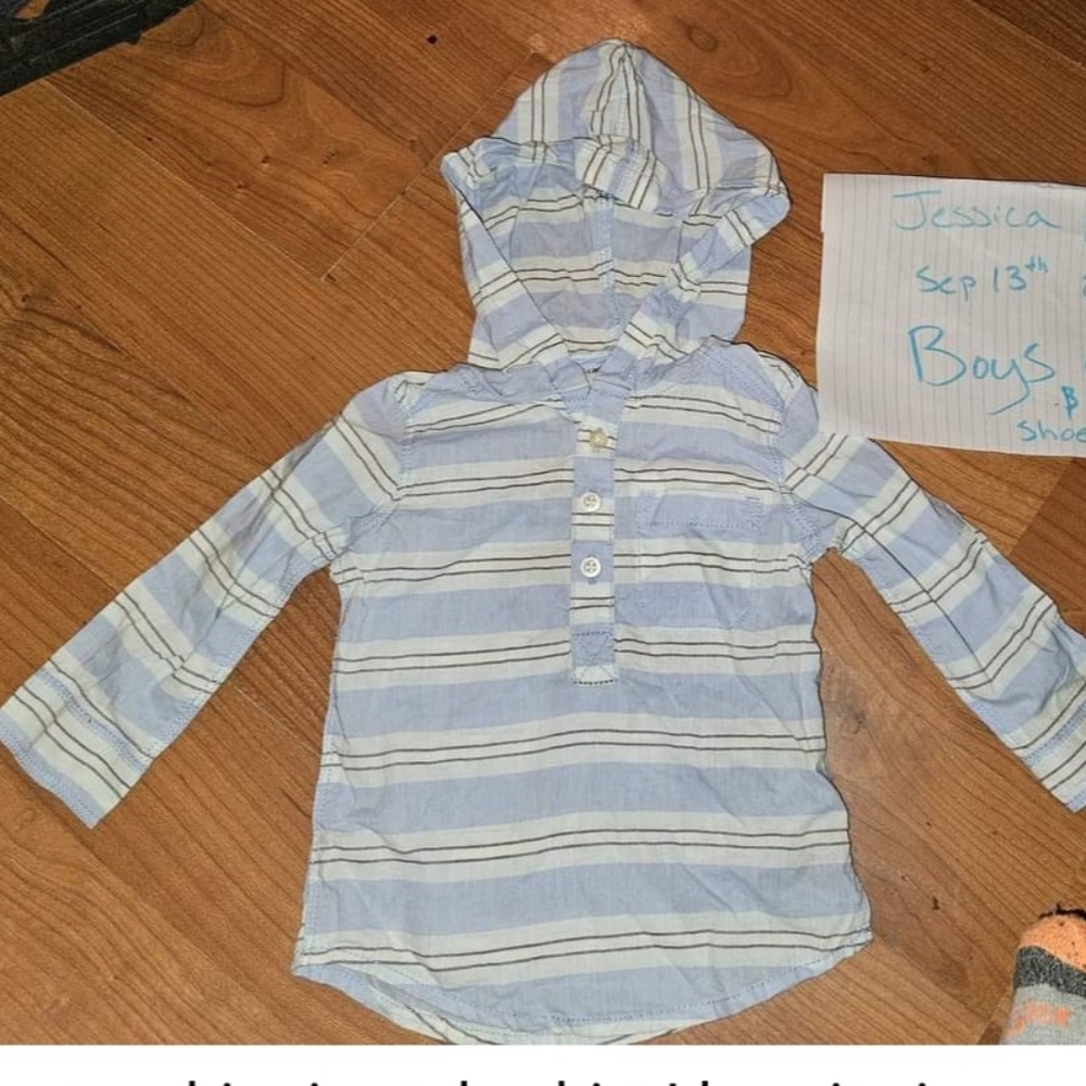 Carters size 12 mo the hippie shirt